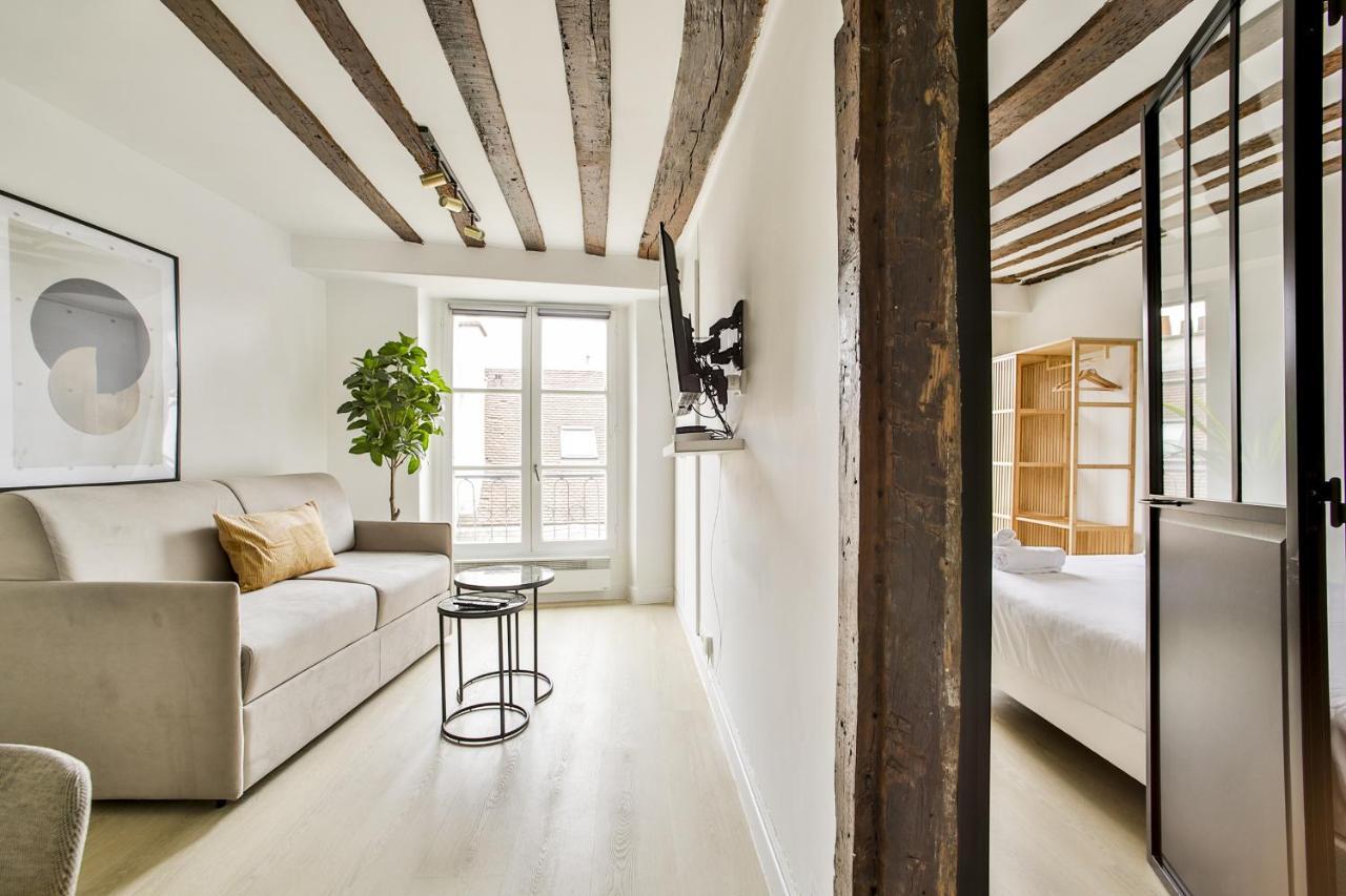 New&Renovated Cosy Flat In The Marais !!! 4Pers Lägenhet Paris Exteriör bild